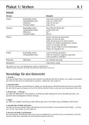 Die Grammatik-Plakate A1–B1. Übungsheft und 10 Plakate 10 Plakate - Ренате Люшер - мініатюра 4