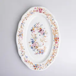 Столовий фарфоровий сервіз Vintage 32 предмети на 6 персон Yiwu ALS-32PCS - мініатюра 8