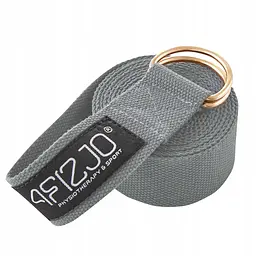 Ремінь для йоги 4FIZJO 300 см 4FJ0525 Grey (P-5907739315380)