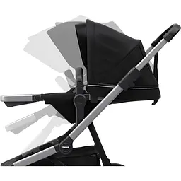 Дитяча коляска Thule Sleek Midnight Black (TH 11000002) - мініатюра 7