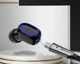 Бездротова Bluetooth-гарнітура Remax RB-T31 Black - мініатюра 4