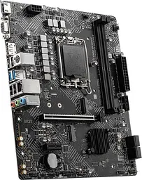 Материнська плата MSI PRO H610M-G DDR4 (PRO H610M-G DDR4) (Socket 1700, Intel H610, Micro-ATX) - мініатюра 2