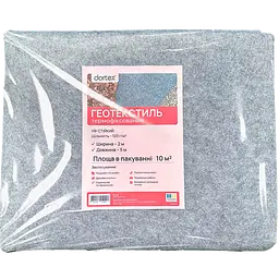 Геотекстиль К тех Dortex 2 х  5 м термо сірий (00-00020478)