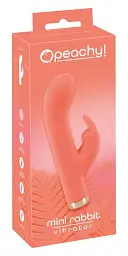 Вібратор-кролик You2Toys Peachy Mini Rabbit, 16.7 см (персиковий) - мініатюра 8