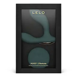 Стимулятор простати LELO Hugo 2 Remote, 10.7 см зелений - мініатюра 5