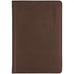 Щоденник Axent 2027 Classic Milano 145x210 мм слп/т коричневий (8845-27-4-A)