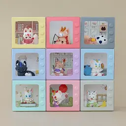 Колекційна фігурка 10/10 Toys Fabulous Beasts серія Divine beast feeding mystery box (QWYS801) - мініатюра 16