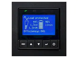 ДБЖ безперервної дії (Online) Eaton 9SX 1500VA (9SX1500IRACK2U) - мініатюра 2