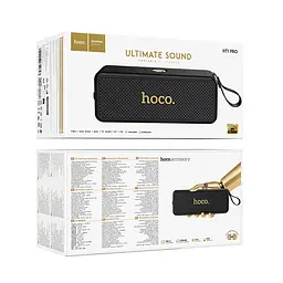 Портативна колонка HOCO HT1 Pro Marquis sports, 8W*2, Black - мініатюра 2