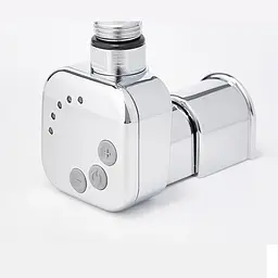 Електричний тен HeatQ HEC 600 Вт з прихованим підключенням колір хром (H600.CR.HID), Хром