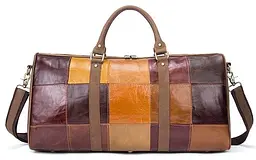 Шкіряна дорожня сумка Vintage 50х23х16 см sum0012879