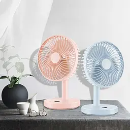 Портативний вентилятор Jile Desktop small fan 01 Pink (1146684) [167298] - мініатюра 10