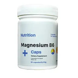 Вітаміни та мінерали EntherMeal Magnesium B6 90 капсул