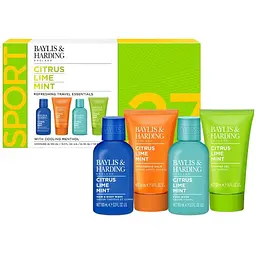 Набір Baylis & Harding Sport 27: Гель для вмивання 100 мл + Шампунь-гель для душу 100 мл + Гель для душу 50 мл + Бальзам після гоління 50 мл - мініатюра 2