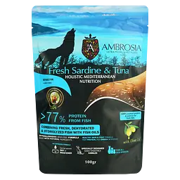 Набір дегустаційного сухого корму для собак Ambrosia Mediterranean 600 г (6 шт. х 100 г) - мініатюра 7