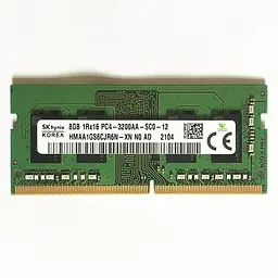 Модуль пам'яті Hynix DDR4 8Gb SK 3200 MHz Sodimm (HMAA1GS6CJR6N-XN N0 AC) Б/в