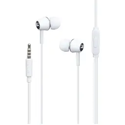 Навушники Hoco M70, вакуумні, 3.5mm, 1.2m, білі