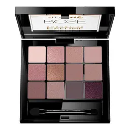 Палетка тіней для повік Eveline All In One, відтінок 2 (Rose), 12 шт., 12 г (LMKCIE12RO) - мініатюра 2