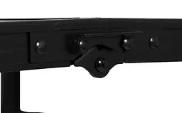 Стіл Bo-Camp Northgate Oval 120x80 cm Black/Grey (1404187) - мініатюра 8
