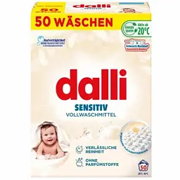 Пральний порошок для дитячих речей Dalli Sensitiv 2,5 кг (4012400504077)