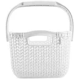 Кошик Violet House Виолетта White з кришкою 5 л (1010 Виолетта WHITE с/к 5 л) - мініатюра 5