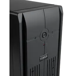 Пристрій безперебійного живлення Vinga LED 650VA metal case with USB (VPE-650PRMU) - мініатюра 5