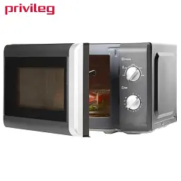 Мікрохвильова піч Privileg MM820CTB-PM Black - мініатюра 3
