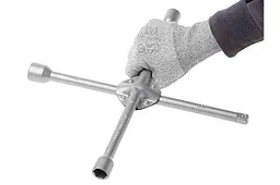 Ключ балонний хрестоподібний Intertool 17 х 19 х 22 х 1/2" HT-1602 - мініатюра 5