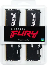 Kingston Пам'ять ПК Kingston DDR5 16GB KIT (8GBx2) 5600 FURY Beast RGB EXPO - мініатюра 3