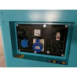 Дизельний генератор VitalPower у кожусі 10 кВт 1-фазний - мініатюра 3