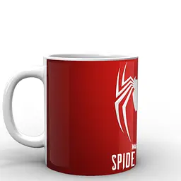 Кухоль GeekLand Людина-Павук Spider-Man логотип SM.02.034 330 мл білий - мініатюра 2