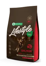 Сухий беззерновий корм з лососем для собак всіх порід Nature's Protection Lifestyle Grain Free Salmon, 1.5 кг