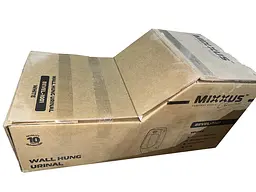Пісуар підвісний Mixxus Premium Bevel-1001 390x395x795 мм з ІЧ-датчиком автоматичного змиву MP6661, Білий - мініатюра 10