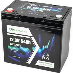 Батарея LiFePo4 Longttech 12.8V - 54Ah (LAR1254-G22NF-R32) - мініатюра 3