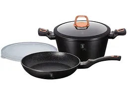 Набір посуду Berlinger Haus Black Rose Collection (BH-7741)