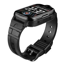Дитячі наручні смарт годинник K15 з камерою, GPS відстеженням і 4G / WiFi Black (16420) - мініатюра 2