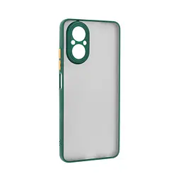 Чехол-накладка для Realme C67 4G/12 Lite 4G, Frosted Matte, зеленый, противоударный чехол с защитой всего корпуса, термополиуретан TPU + поликарбонат PC, ArmorStandart (ARM73864)
