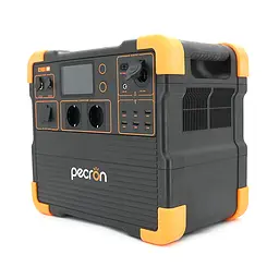 Power station Pecron E2400LFP APP Control, 2048/2400Wh LiFePO4, MPPT 800W max, DC12V-5A, XT60-12V-30A, 3хAC 220, 4xUSB-18W, 2хUSB-C(100W), Fast charge 90min, 376×236×330mm, 20.5kg - мініатюра 4