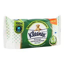 Папір туалетний вологий Kleenex Skin Kind 38 шт. - мініатюра 2