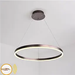 Світлодіодна люстра Олімпія PJ812 Coffee 60см