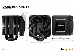 Повітряне охолодження Be quiet! Dark Rock Elite (BK037) - мініатюра 8