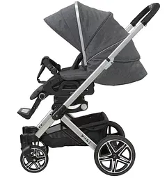 Універсальна коляска 2 в 1 Hartan VIP GTS Grey Hearts (2326141400-1) - мініатюра 4