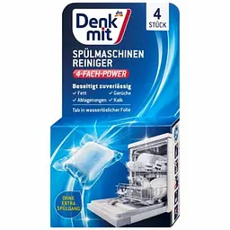 DM Засіб для чищення посудомийних машин Spulmaschinenreiniger, 4 шт. - 80 g / 12 шт/ящ (4066447791907)