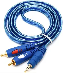 Кабель AUX Audio 3.5мм - RCAx2 M/M 3.0м OEM