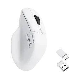 Keychron Миша M6 BT/WL/USB-A/USB-C, білий - мініатюра 7