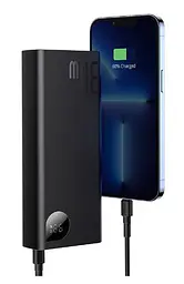 Портативна батарея Powerbank Baseus Adaman Metal Digital Display 20000 mAh 30 W PPAD030001 Black - мініатюра 5
