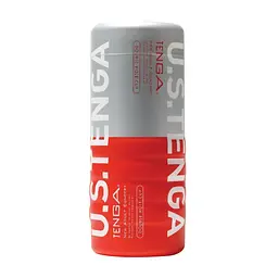Мастурбатор Tenga US Double Hole Cup (двосторонній великий) з двома незалежними каналами - мініатюра 1
