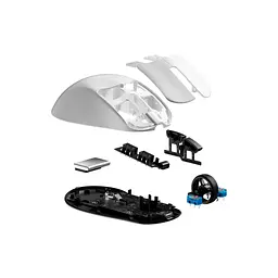 Мишка GamePro Asgard Surt Wireless/Bluetooth/USB White (GM017W) - мініатюра 4