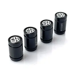 Захисні ковпачки на ніпеля Volkswagen Чорні 4 шт - мініатюра 5