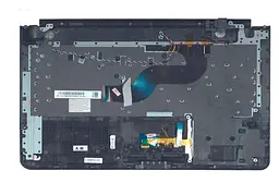 Клавіатура для ноутбука Samsung (RC420) Black, (Gray TopCase) - мініатюра 2